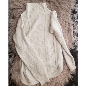 Boutique Mock Neck Knit Sweater XS
